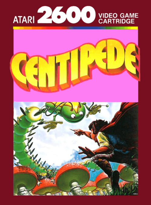 Centipede - ATARI2600 - Atari 2600 - Packshot Centipede - ATARI2600 - Atari 2600 - Packshots
