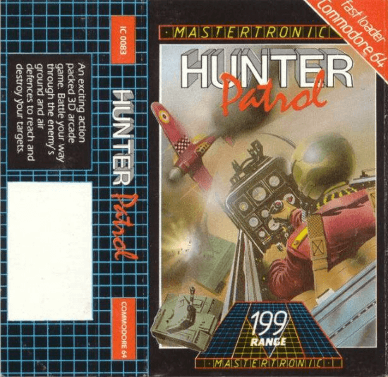 Hunter Patrol - C64 - Commodore 64 - Packshot Hunter Patrol - C64 - Commodore 64 - Packshots