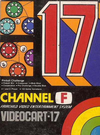 Videocart 17: Pinball Challenge - CHANNELF - Fairchild Channel F - Packshot Videocart 17: Pinball Challenge - CHANNELF - Fairchild Channel F - Packshots