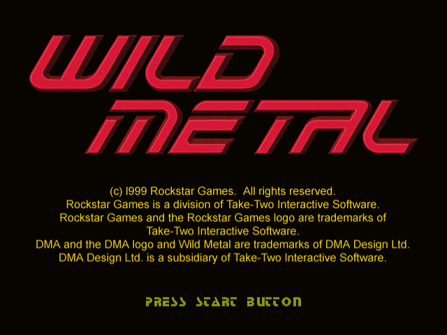 Wild Metal - DREAMCAST - Sega Dreamcast - Title Wild Metal - DREAMCAST - Sega Dreamcast - Titles
