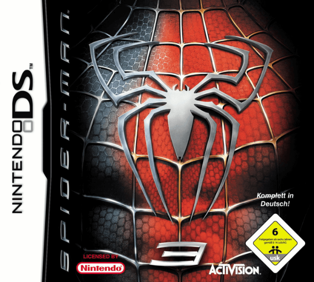 Spider-Man 3 - DS - Nintendo DS - Packshot Spider-Man 3 - DS - Nintendo DS - Packshots