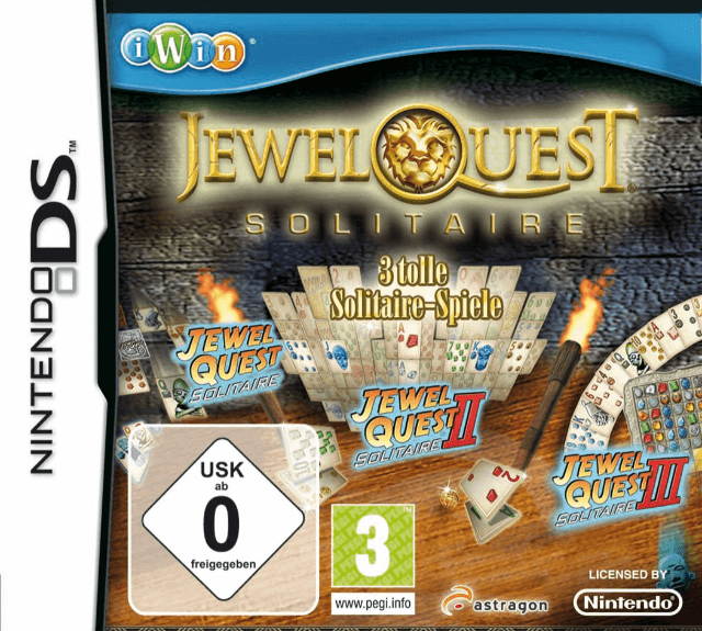 Jewel Quest Solitaire - DS - Nintendo DS - Packshot Jewel Quest Solitaire - DS - Nintendo DS - Packshots