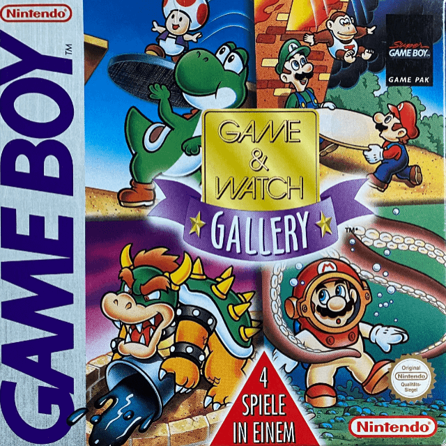 Game & Watch Gallery - GAMEBOY - Nintendo Game Boy - Packshot Game & Watch Gallery - GAMEBOY - Nintendo Game Boy - Packshots