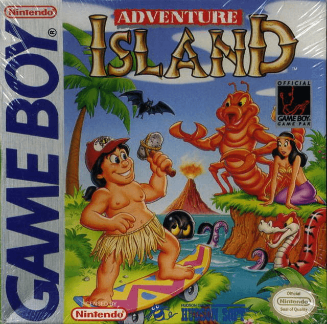 Adventure Island - GAMEBOY - Nintendo Game Boy - Packshot Adventure Island - GAMEBOY - Nintendo Game Boy - Packshots