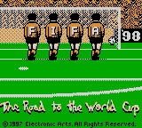 World Cup 98 - GAMEBOY - Nintendo Game Boy - Title World Cup 98 - GAMEBOY - Nintendo Game Boy - Titles
