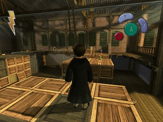 Harry Potter and the Sorcerer's Stone - GAMECUBE - Nintendo GameCube - Ingame Harry Potter and the Sorcerer's Stone - GAMECUBE - Nintendo GameCube - Ingames