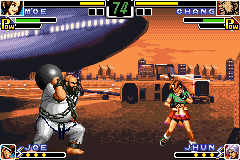 The King of Fighters EX: Neo Blood - GBA - Nintendo Game Boy Advance - Ingame The King of Fighters EX: Neo Blood - GBA - Nintendo Game Boy Advance - Ingames