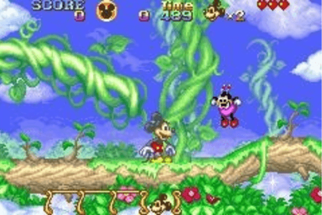 The Magical Quest starring Mickey Mouse - GBA - Nintendo Game Boy Advance - Ingame The Magical Quest starring Mickey Mouse - GBA - Nintendo Game Boy Advance - Ingames