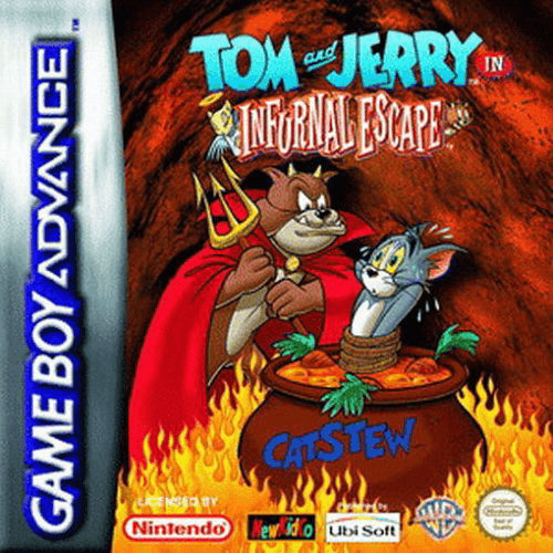 Tom and Jerry in Infurnal Escape - GBA - Nintendo Game Boy Advance - Packshot Tom and Jerry in Infurnal Escape - GBA - Nintendo Game Boy Advance - Packshots