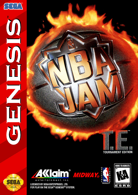 NBA Jam Tournament Edition - GEN - Sega Genesis - Packshot NBA Jam Tournament Edition - GEN - Sega Genesis - Packshots