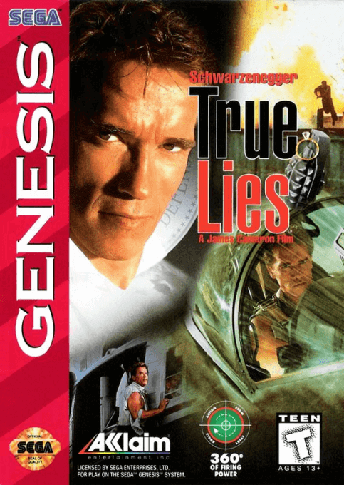 True Lies - GEN - Sega Genesis - Packshot True Lies - GEN - Sega Genesis - Packshots