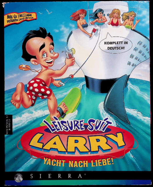 Leisure Suit Larry 7 - Yacht nach Liebe - MSDOS - PC (MS-DOS) - Packshot Leisure Suit Larry 7 - Yacht nach Liebe - MSDOS - PC (MS-DOS) - Packshots