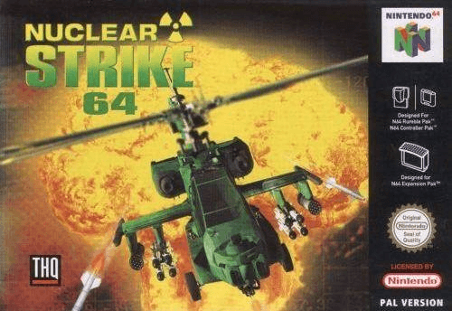 Nuclear Strike 64 - N64 - Nintendo 64 - Packshot Nuclear Strike 64 - N64 - Nintendo 64 - Packshots