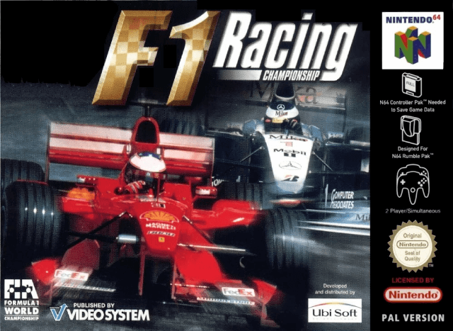 F1 Racing Championship - N64 - Nintendo 64 - Packshot F1 Racing Championship - N64 - Nintendo 64 - Packshots