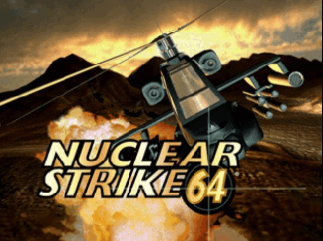 Nuclear Strike 64 - N64 - Nintendo 64 - Title Nuclear Strike 64 - N64 - Nintendo 64 - Titles