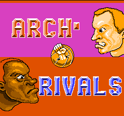 Arch Rivals: A Basket Brawl! - NES - Nintendo Entertainment System - Title Arch Rivals: A Basket Brawl! - NES - Nintendo Entertainment System - Titles