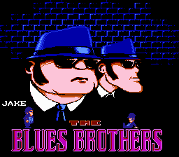 The Blues Brothers - NES - Nintendo Entertainment System - Title The Blues Brothers - NES - Nintendo Entertainment System - Titles