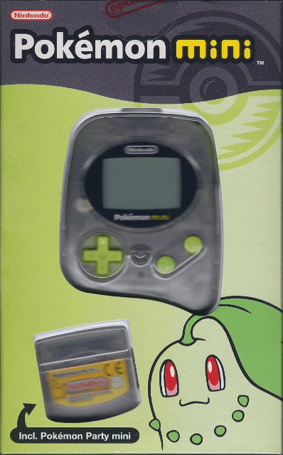 Pokémon Mini (Incl. Pokémon Party mini) - NPM - Nintendo Pokémon Mini - Packshot Pokémon Mini (Incl. Pokémon Party mini) - NPM - Nintendo Pokémon Mini - Packshots