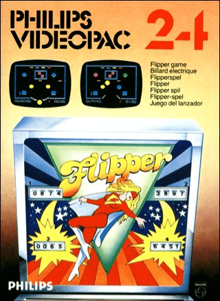Flipperspiel - ODYSSEY2 - Magnavox Odyssey² - Packshot Flipperspiel - ODYSSEY2 - Magnavox Odyssey² - Packshots