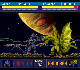 Godzilla: Bakutou Retsuden - PCESCD - NEC PC-Engine Super CD-ROM² - Ingame Godzilla: Bakutou Retsuden - PCESCD - NEC PC-Engine Super CD-ROM² - Ingames