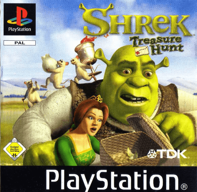 Shrek: Treasure Hunt - PS - Sony PlayStation - Packshot Shrek: Treasure Hunt - PS - Sony PlayStation - Packshots