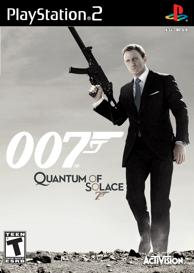 007: Quantum of Solace - PS2 - Sony PlayStation 2 - Packshot 007: Quantum of Solace - PS2 - Sony PlayStation 2 - Packshots