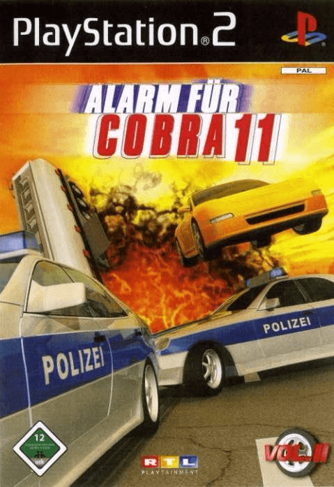 Alarm für Cobra 11 Voll. II - PS2 - Sony PlayStation 2 - Packshot Alarm für Cobra 11 Voll. II - PS2 - Sony PlayStation 2 - Packshots