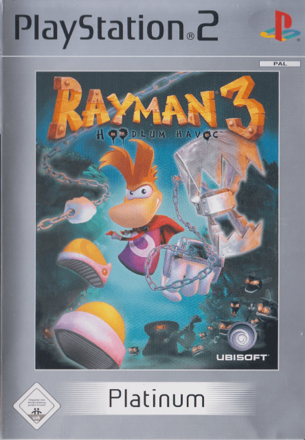 Rayman 3: Hoodlum Havoc - PS2 - Sony PlayStation 2 - Packshot Rayman 3: Hoodlum Havoc - PS2 - Sony PlayStation 2 - Packshots