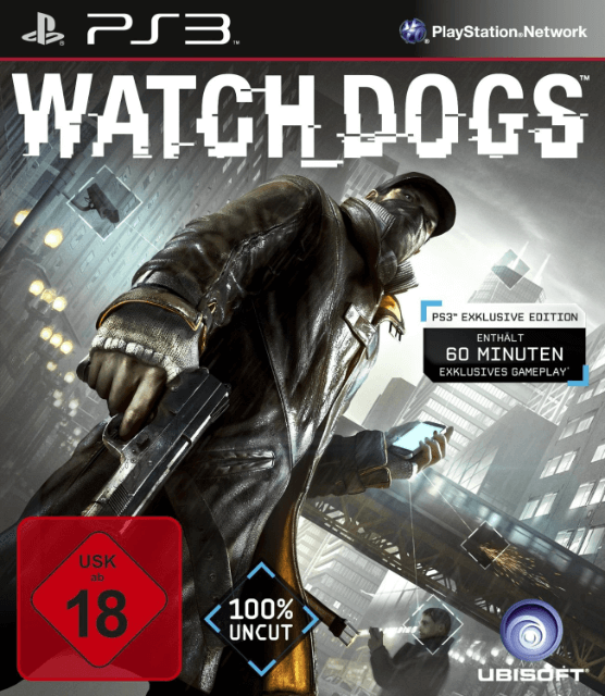 Watch Dogs - PS3 - Sony PlayStation 3 - Packshot Watch Dogs - PS3 - Sony PlayStation 3 - Packshots