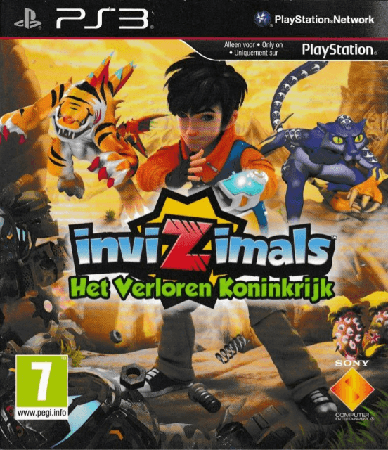 invizimals: Het Verloren Koninkrijk - PS3 - Sony PlayStation 3 - Packshot invizimals: Het Verloren Koninkrijk - PS3 - Sony PlayStation 3 - Packshots