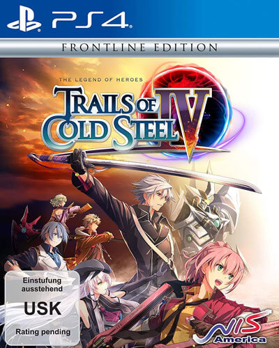 The Legend of Heroes: Trails of Cold Steel IV - PS4 - Sony PlayStation 4 - Packshot The Legend of Heroes: Trails of Cold Steel IV - PS4 - Sony PlayStation 4 - Packshots