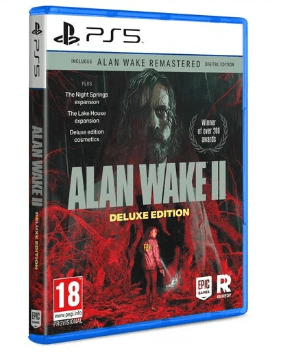 Alan Wake 2 - Deluxe Edition - PS5 - Sony PlayStation 5 - Packshot Alan Wake 2 - Deluxe Edition - PS5 - Sony PlayStation 5 - Packshots