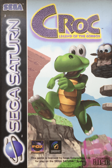Croc: Legend of the Gobbos - SATURN - Sega Saturn - Packshot Croc: Legend of the Gobbos - SATURN - Sega Saturn - Packshots