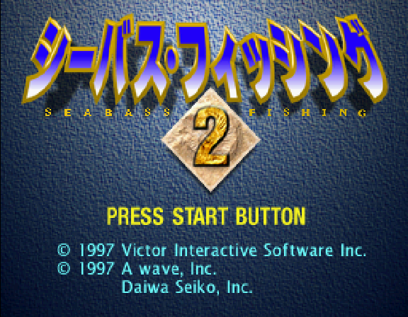 SeaBass Fishing 2 - SATURN - Sega Saturn - Title SeaBass Fishing 2 - SATURN - Sega Saturn - Titles