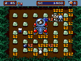 Mega Bomberman - SMD - Sega Mega Drive - Ingame Mega Bomberman - SMD - Sega Mega Drive - Ingames