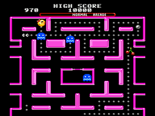 Ms. Pac-Man - SMD - Sega Mega Drive - Ingame Ms. Pac-Man - SMD - Sega Mega Drive - Ingames