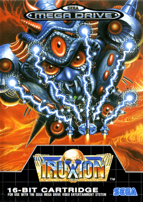 Truxton - SMD - Sega Mega Drive - Packshot Truxton - SMD - Sega Mega Drive - Packshots