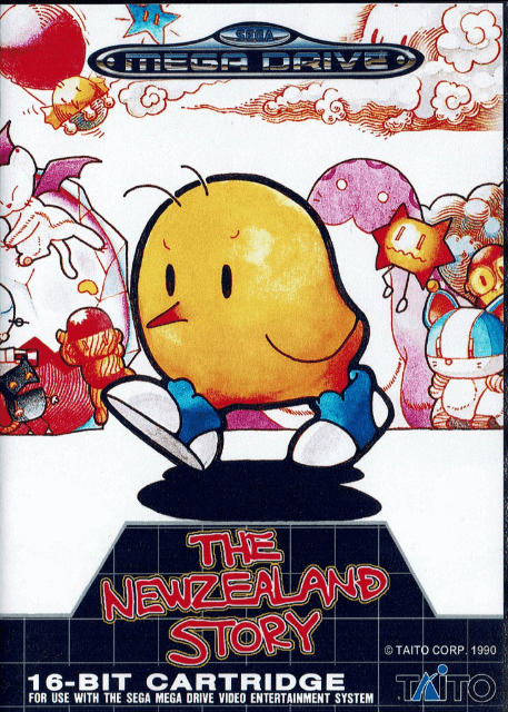 The New Zealand Story - SMD - Sega Mega Drive - Title The New Zealand Story - SMD - Sega Mega Drive - Titles