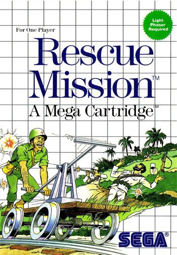 Rescue Mission - SMS - Sega Master System - Packshot Rescue Mission - SMS - Sega Master System - Packshots