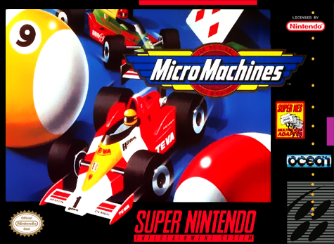 Micro Machines - SNES - Nintendo Super Nintendo Entertainment System - Packshot Micro Machines - SNES - Nintendo Super Nintendo Entertainment System - Packshots