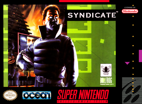 Syndicate - SNES - Nintendo Super Nintendo Entertainment System - Packshot Syndicate - SNES - Nintendo Super Nintendo Entertainment System - Packshots