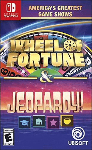 America's Greatest Game Shows: Wheel of Fortune & Jeopardy! - SWITCH - Nintendo Switch - Packshot America's Greatest Game Shows: Wheel of Fortune & Jeopardy! - SWITCH - Nintendo Switch - Packshots