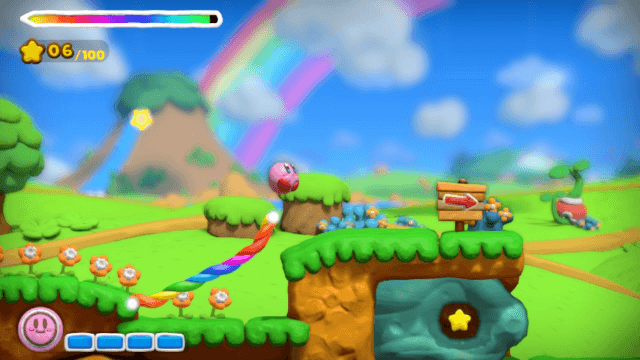 Kirby und der Regenbogenpinsel - WIIU - Nintendo Wii U - Ingame Kirby und der Regenbogenpinsel - WIIU - Nintendo Wii U - Ingames