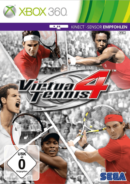 Virtua Tennis 4 - XBOX360 - Microsoft Xbox 360 - Packshot Virtua Tennis 4 - XBOX360 - Microsoft Xbox 360 - Packshots
