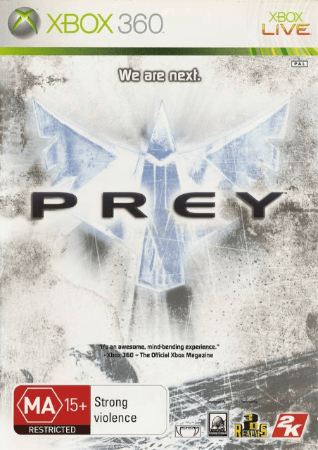 Prey - XBOX360 - Microsoft Xbox 360 - Packshot Prey - XBOX360 - Microsoft Xbox 360 - Packshots