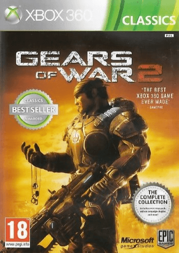 Gears of War 2 - XBOX360 - Microsoft Xbox 360 - Packshot Gears of War 2 - XBOX360 - Microsoft Xbox 360 - Packshots
