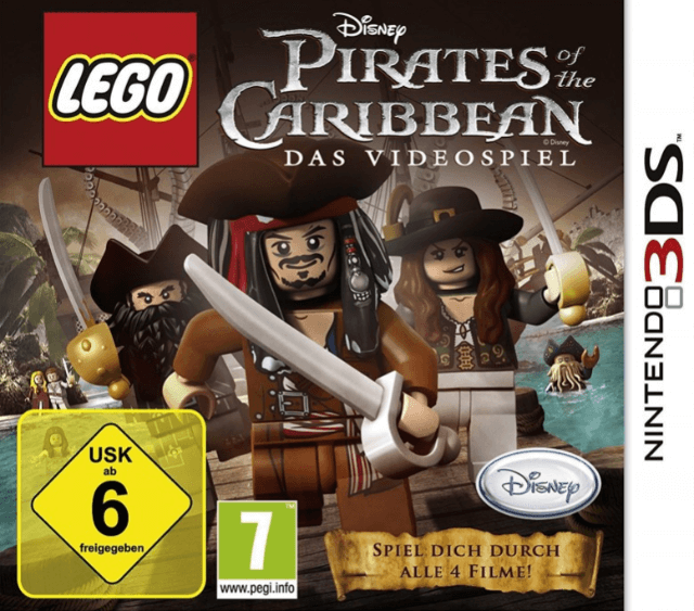 LEGO Pirates of the Caribbean: Das Videospiel - 3DS - Nintendo 3DS - Packshot LEGO Pirates of the Caribbean: Das Videospiel - 3DS - Nintendo 3DS - Packshots