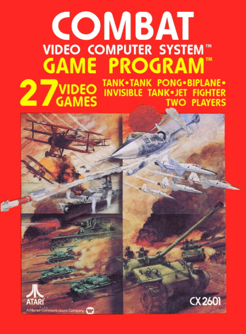 Combat - ATARI2600 - Atari 2600 - Packshot Combat - ATARI2600 - Atari 2600 - Packshots