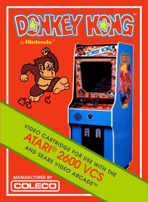 Donkey Kong - ATARI2600 - Atari 2600 - Packshot Donkey Kong - ATARI2600 - Atari 2600 - Packshots