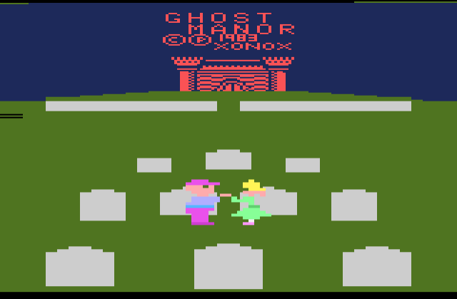 Double Ender: Ghost Manor/Spike's Peak - ATARI2600 - Atari 2600 - Title Double Ender: Ghost Manor/Spike's Peak - ATARI2600 - Atari 2600 - Titles